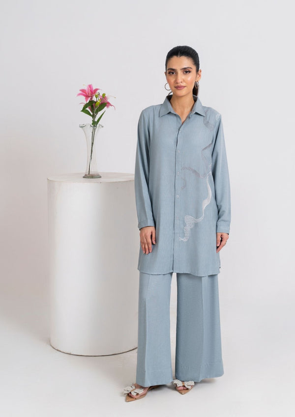 Jupiter Embroidered Silk Karandi F25 0022 Women 2pcs