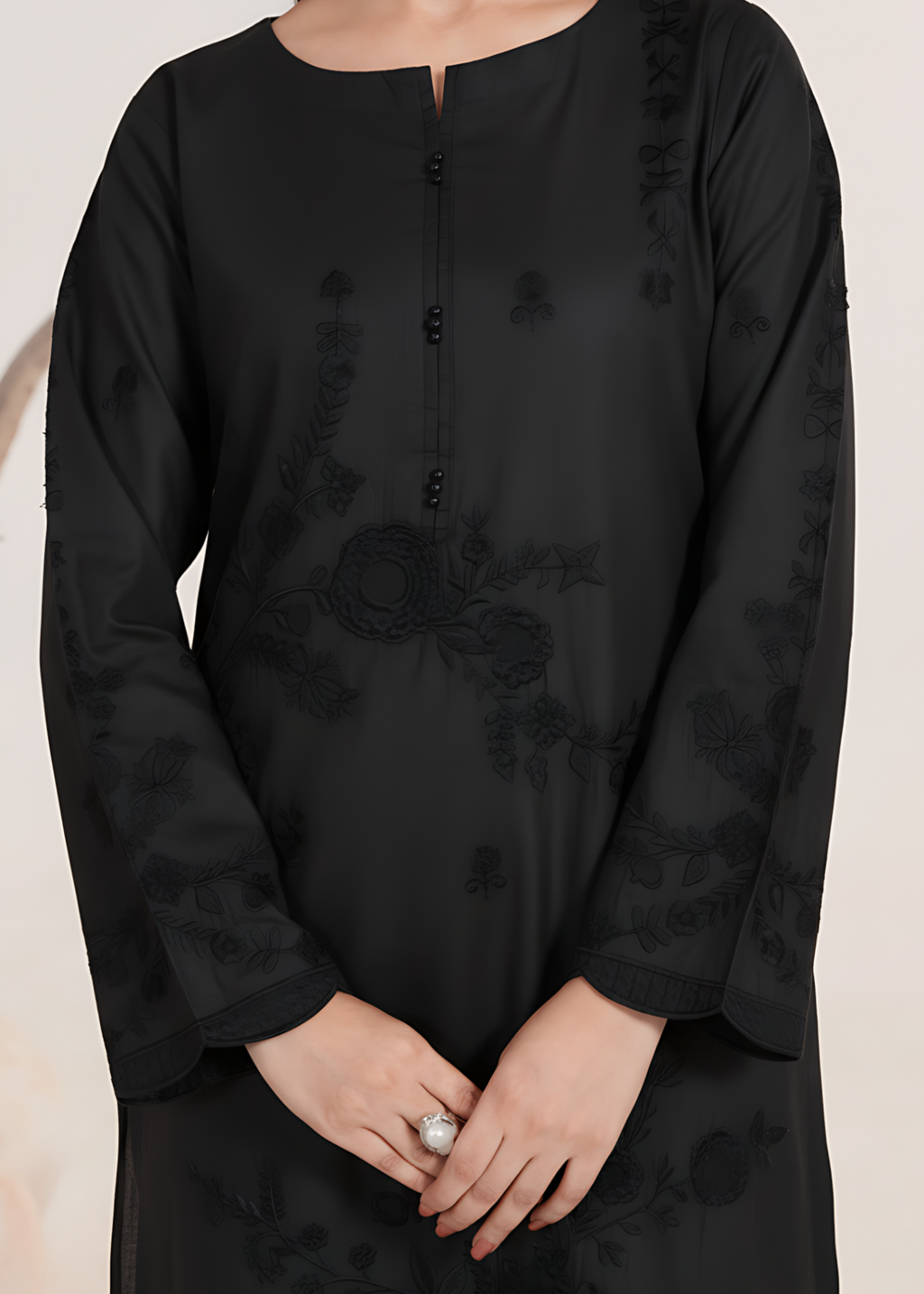 Sahibas By Mirza Zurna Black Women 3pcs