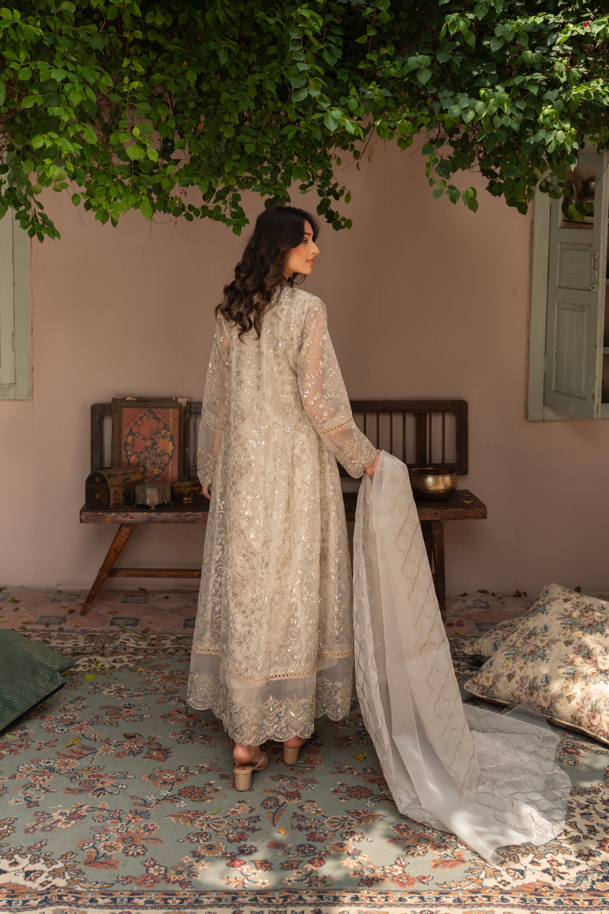 Manahils K 151 TAN BROWN Women 3pcs