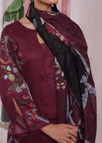 Aanchal Printed Lawn Suit Gulzar Women 3pcs