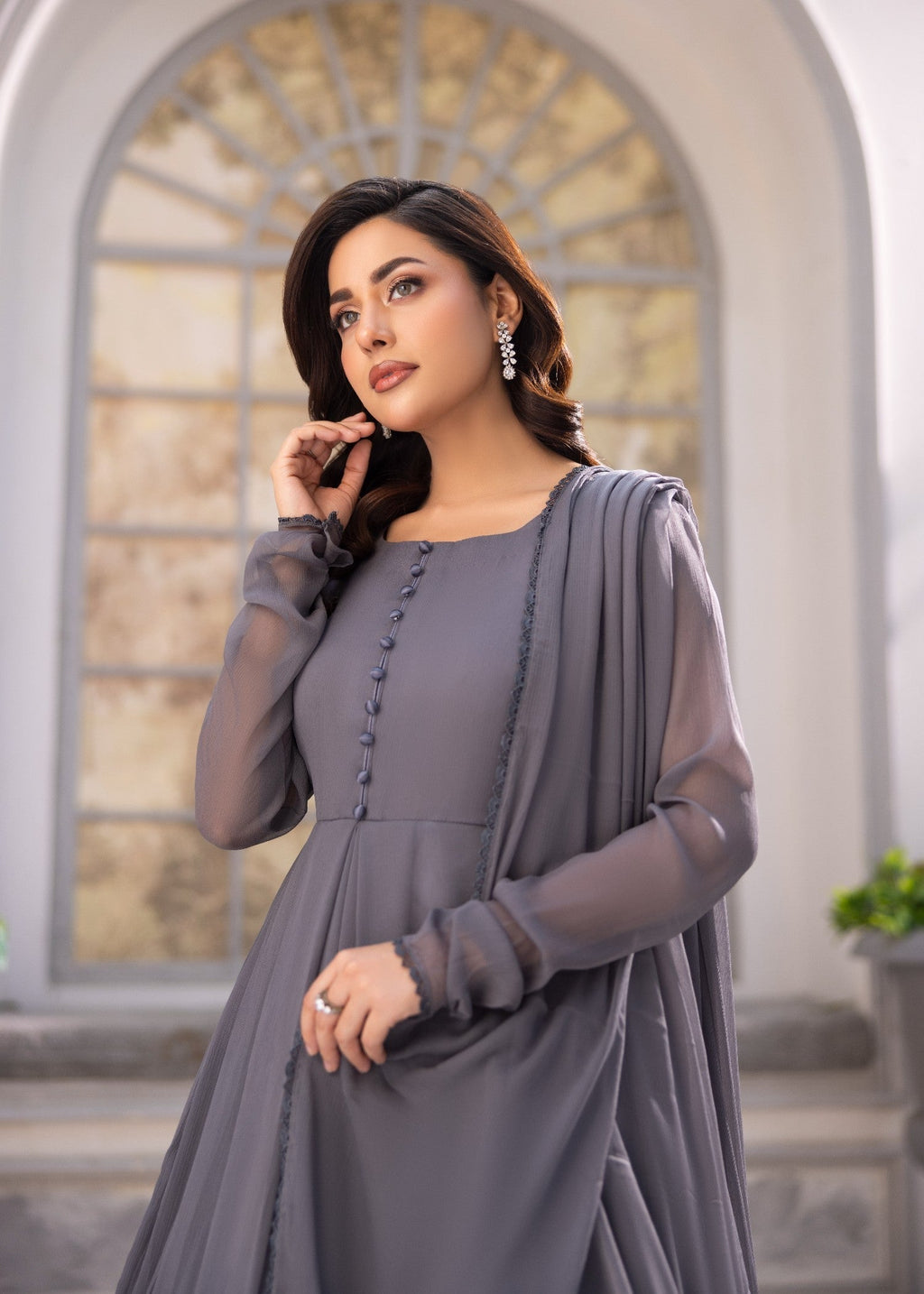 Alyssa GREY MAXI ALM02 Women 2pcs