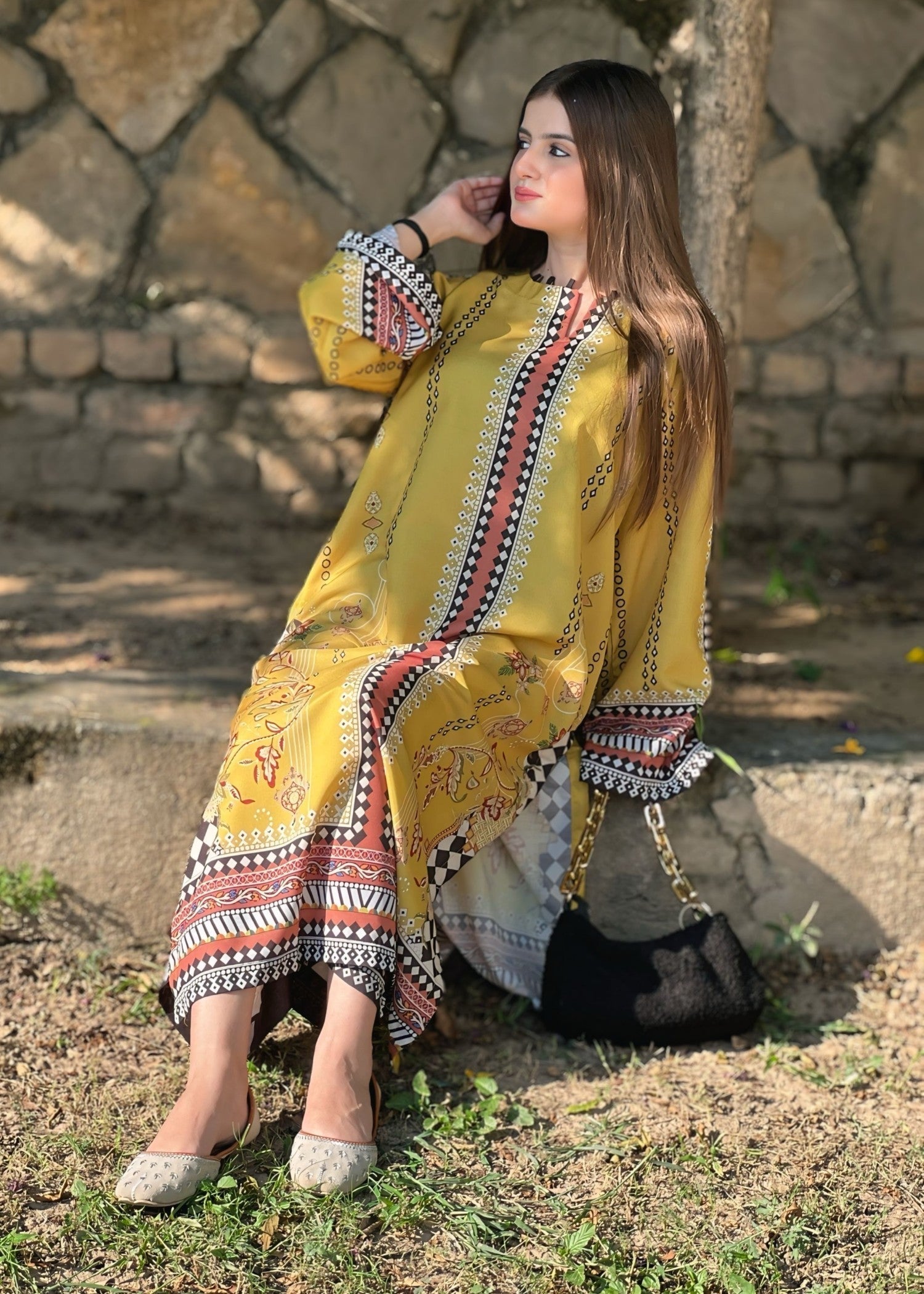 Tehzeeb Libas HASEEN DIGITAL Women 2pcs