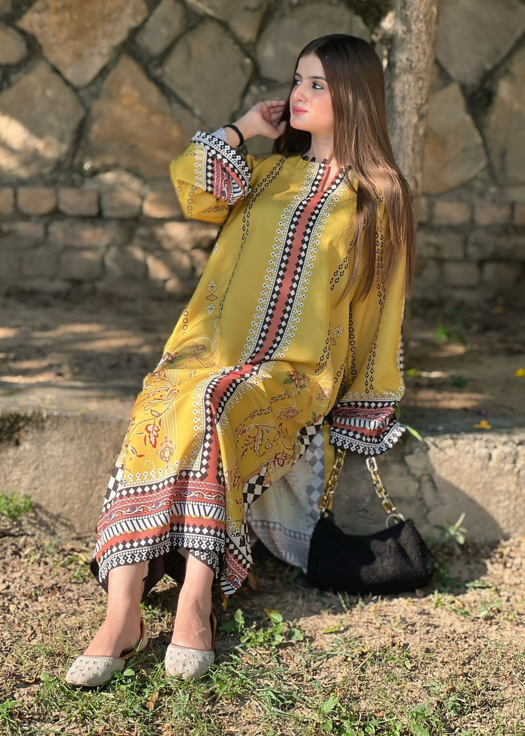 Tehzeeb Libas HASEEN DIGITAL Women 2pcs