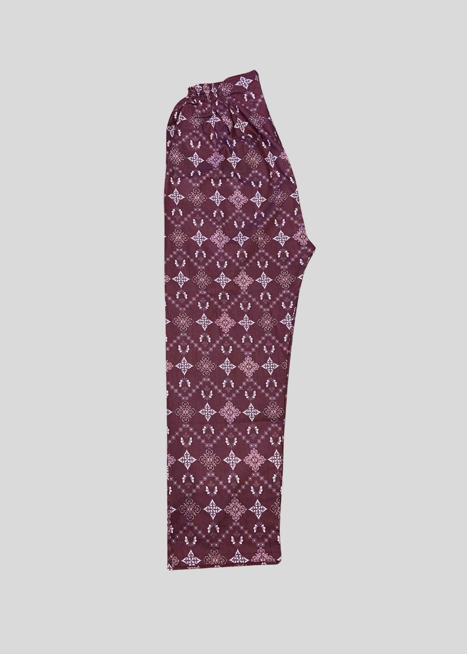 Salimas Lawn Stitched Suit – Mauve Women 2pcs