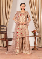 Four Season Boutique MALHAAR CRUSH COFFEE Women 3pcs