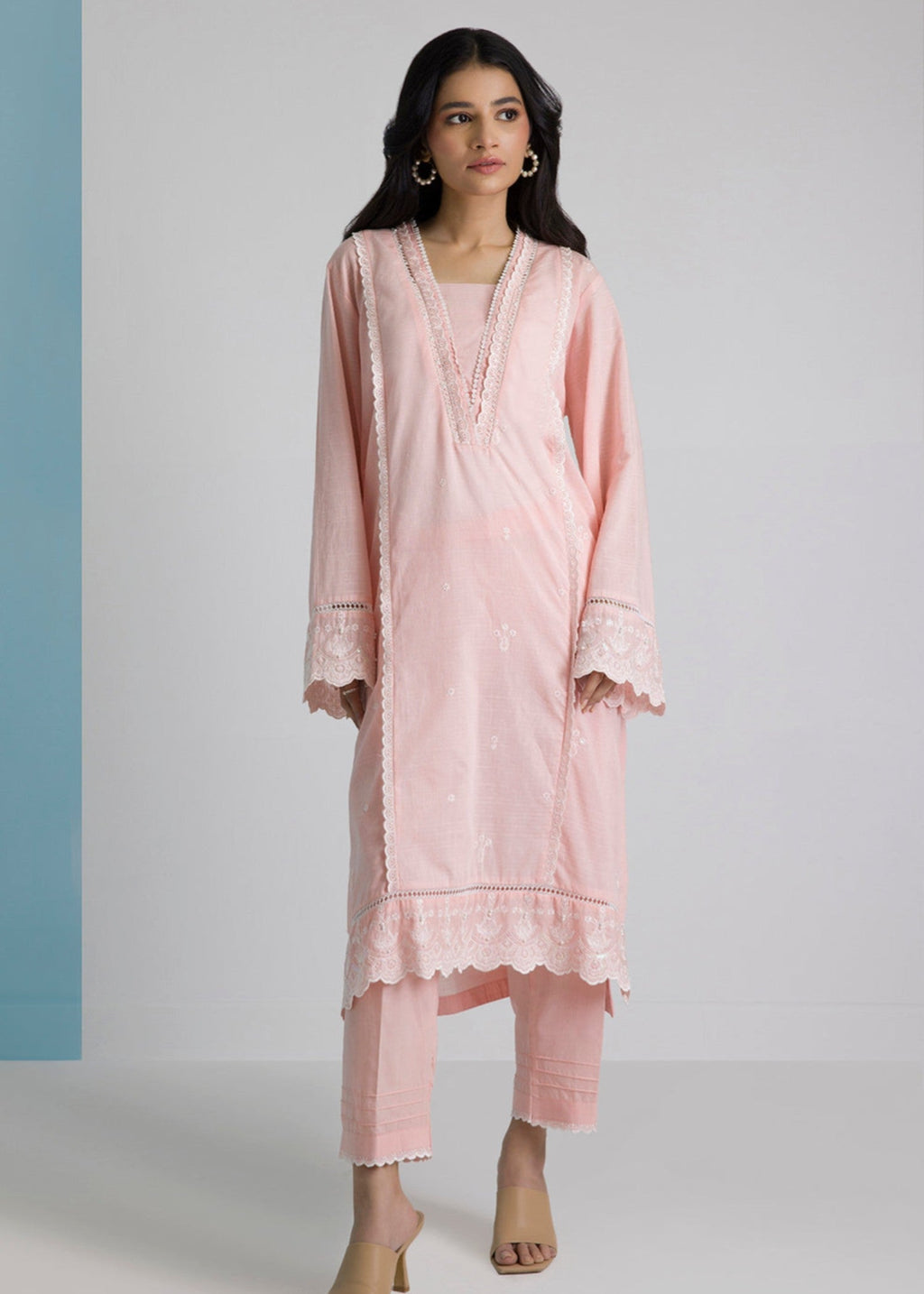 Zellbury WPS2522537 Light Pink Women 2pcs