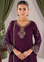 Pehnawa Fashion Charm Frock chiffon Women 3pcs