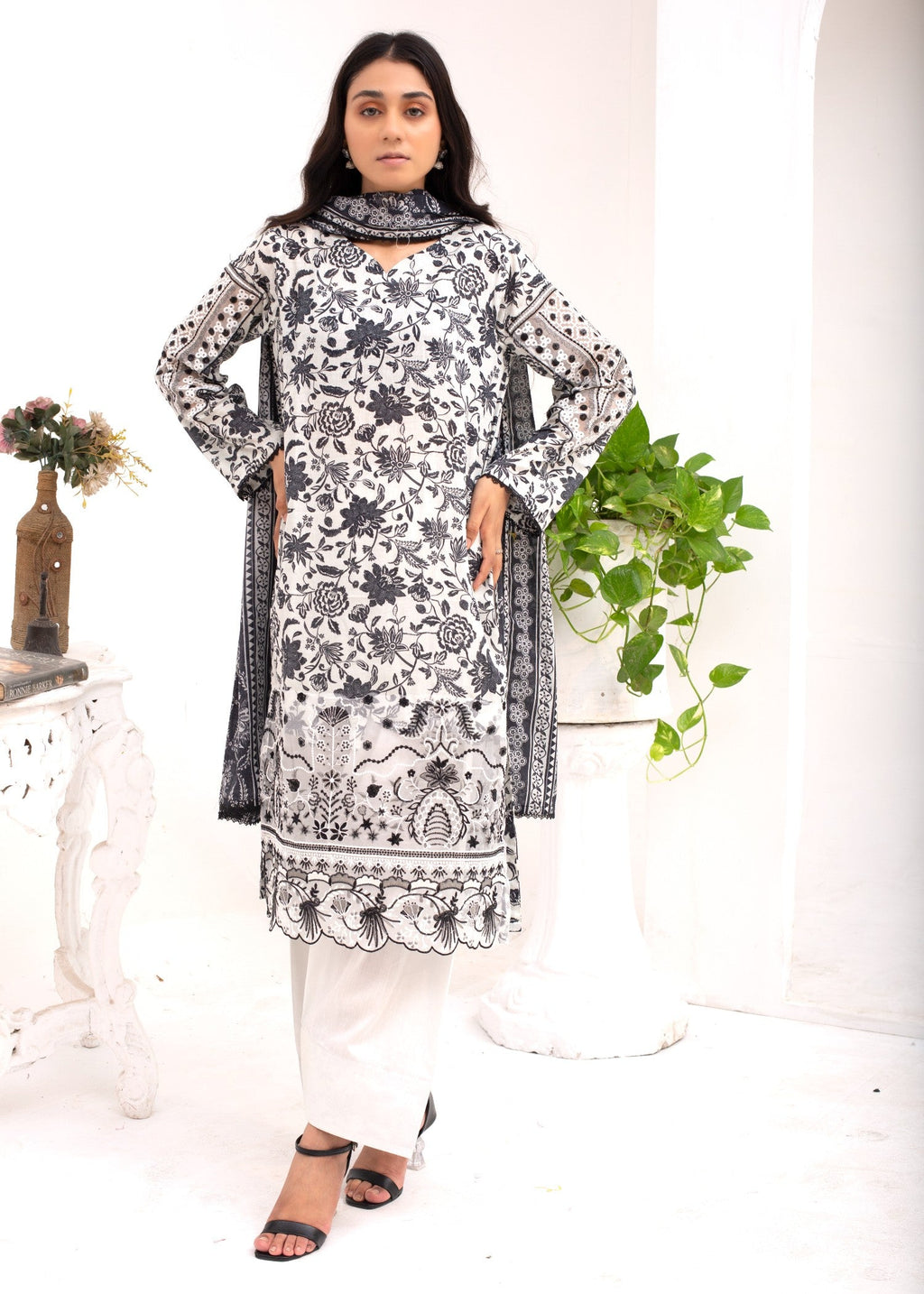 Sundar Stitch MARON LACE | SS 1012 Women 3pcs