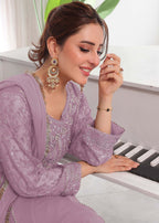 Alsiyab Raani Lilac Women 3pcs
