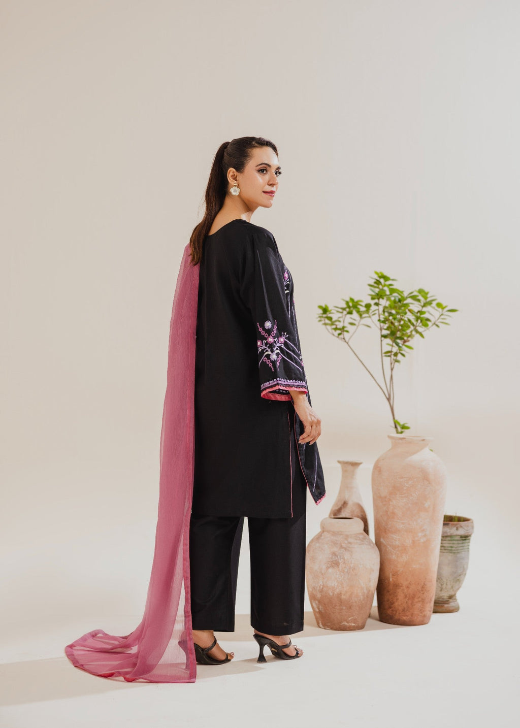 Zeephire ZARA EMB Women 3pcs