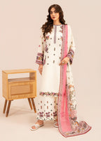 Sahibas By Mirza Huda White Women 3pcs