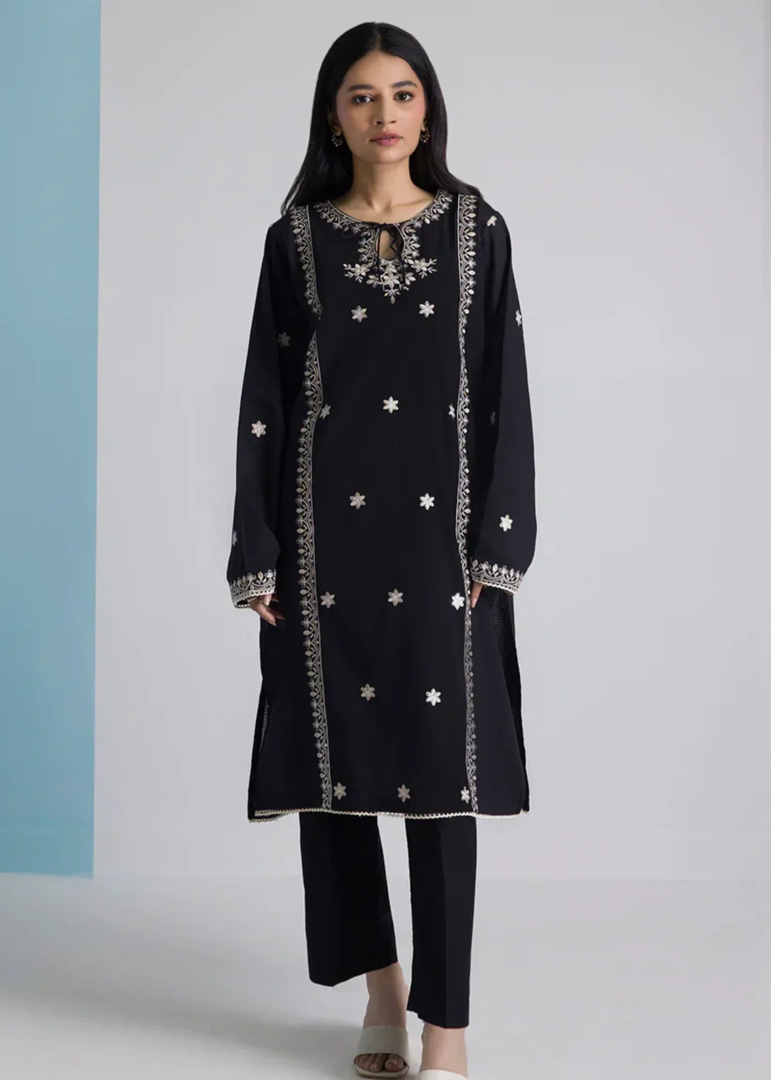 Zellbury WPS2521980 Black Women 2pcs