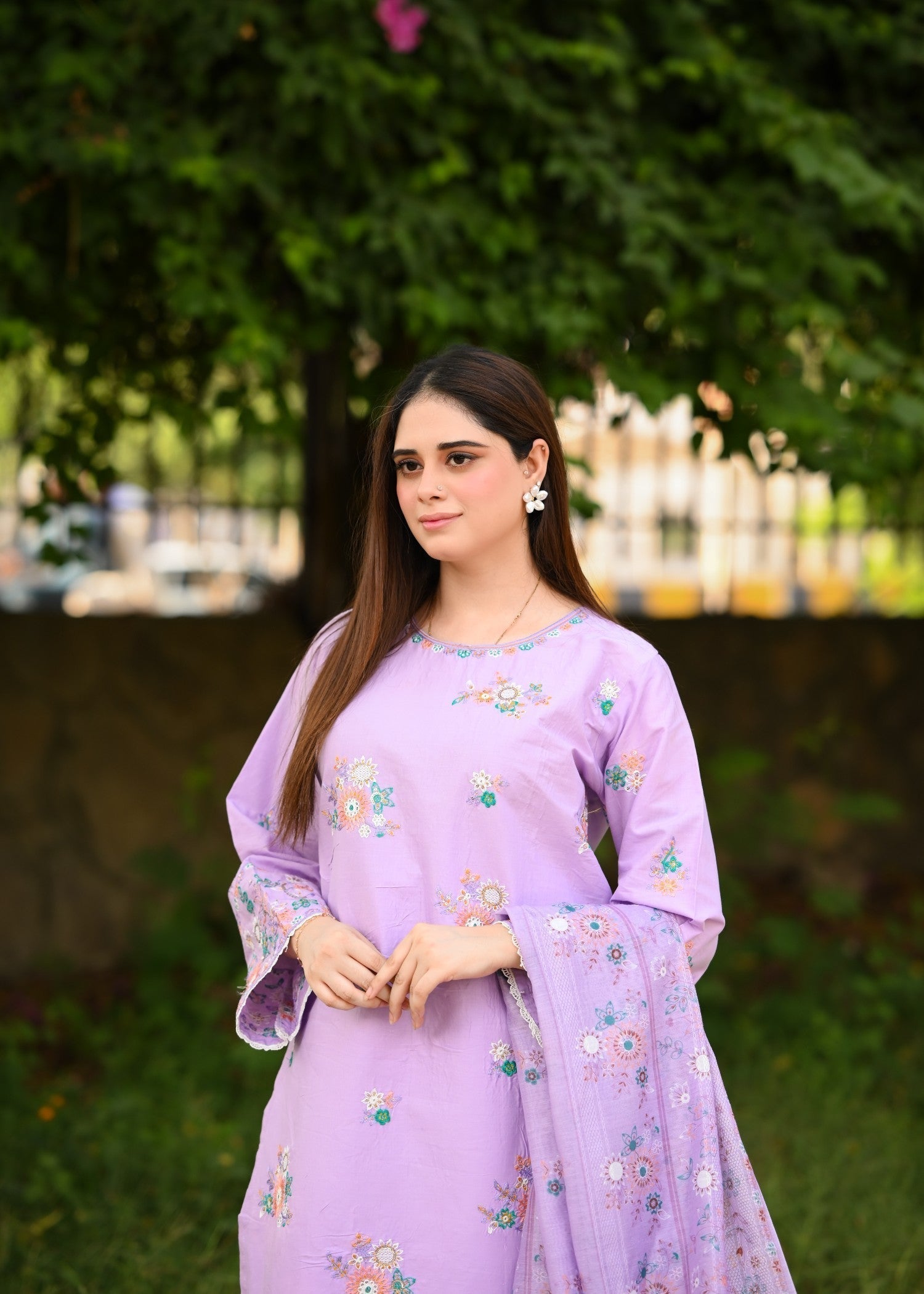 Libas Thread Floral Mist Women 3pcs