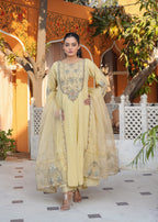 Pehnawa Fashion PLUSH LIGHT YELLOW Women 3pcs