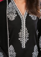 Rang-e-Haya Dew Drop (Black) Women 3pcs