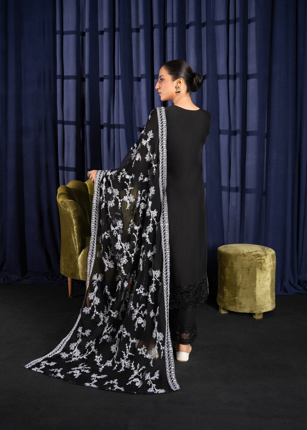 Four Season Boutique NOOR JAN BLACK Women 3pcs