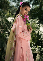 Hemstitch Pinky Peony Women 3pcs