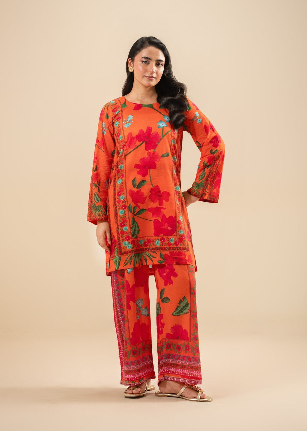 Akhrot Clothing Fiesta Bloom Women 2pcs