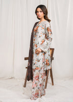 Sahibas By Mirza Mahpara Grey Women 3pcs