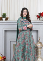 Reetriwaj Green shine Women 3pcs