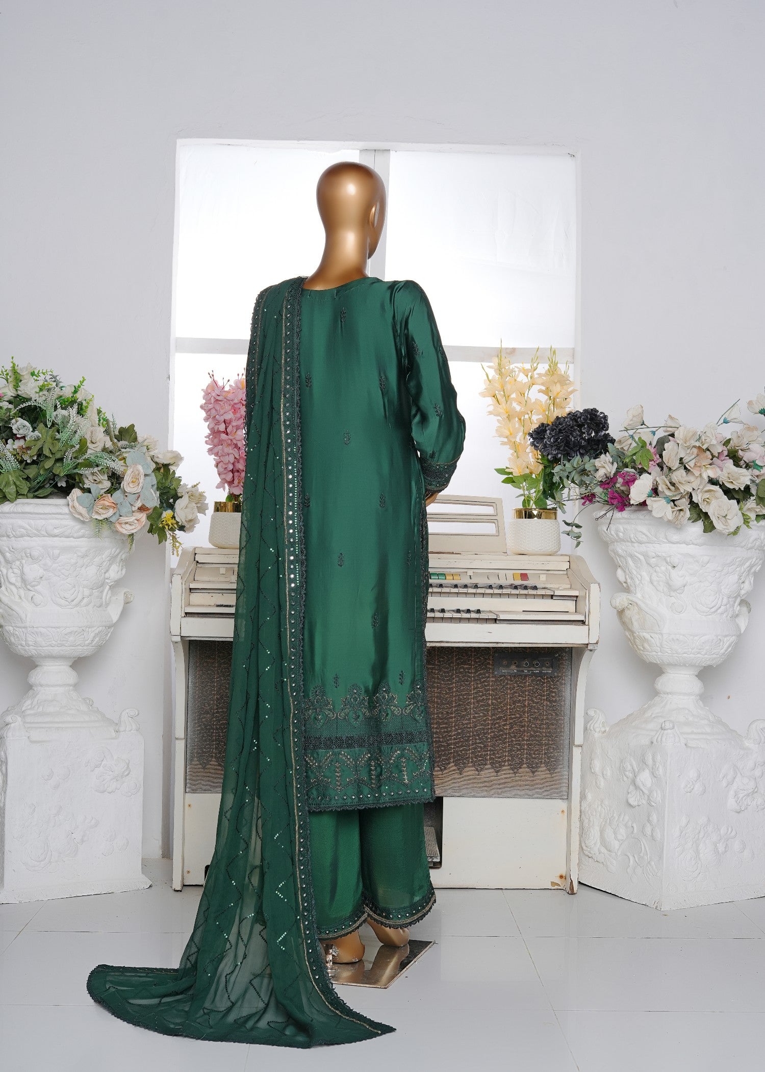 Ahmed Creations RUMAISA GREEN Women 3pcs
