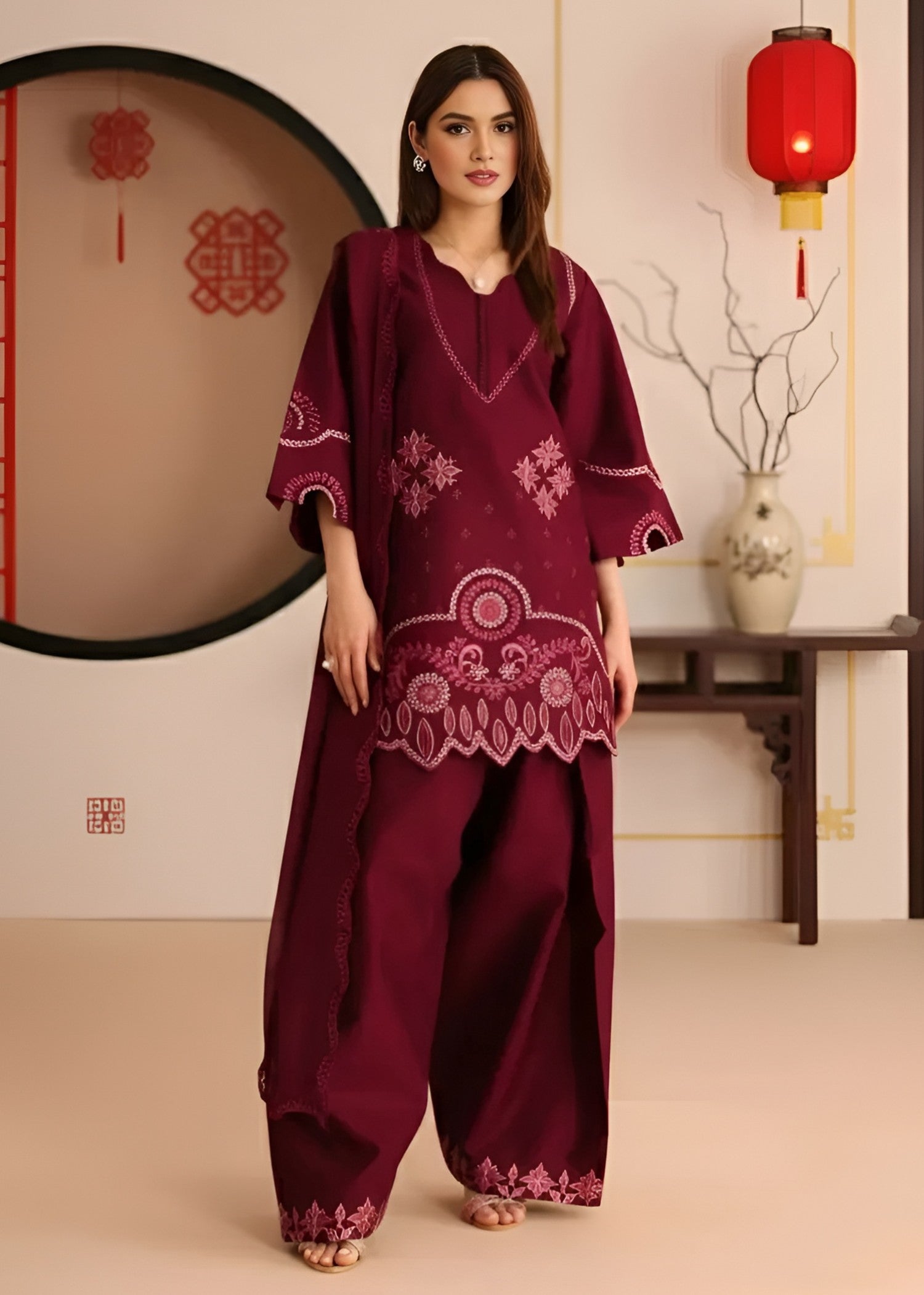 Libas Thread Ruby Rose Women 3pcs