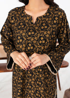 Stylish Collection LEAF BLACK Women 2pcs