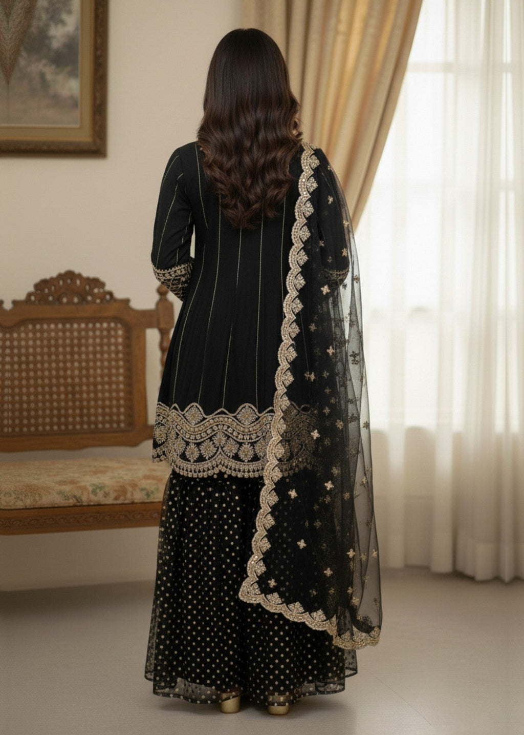 Diara Couture AKIRA US 560 BLACK Women 3pcs