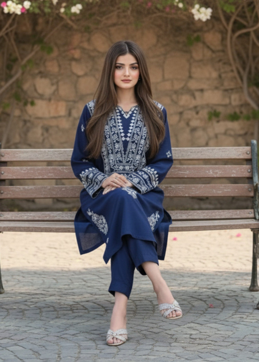 Tehzeeb Libas DESAL EMBROIDERED Women 2pcs