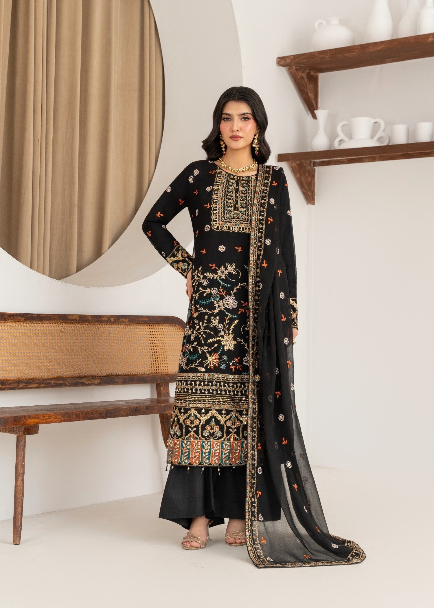 Qasim Anwer By Chandni Bridals ARIANA Women 3pcs