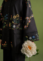 Kiara NOIR Embroidered Khaddar Set Women 2pcs