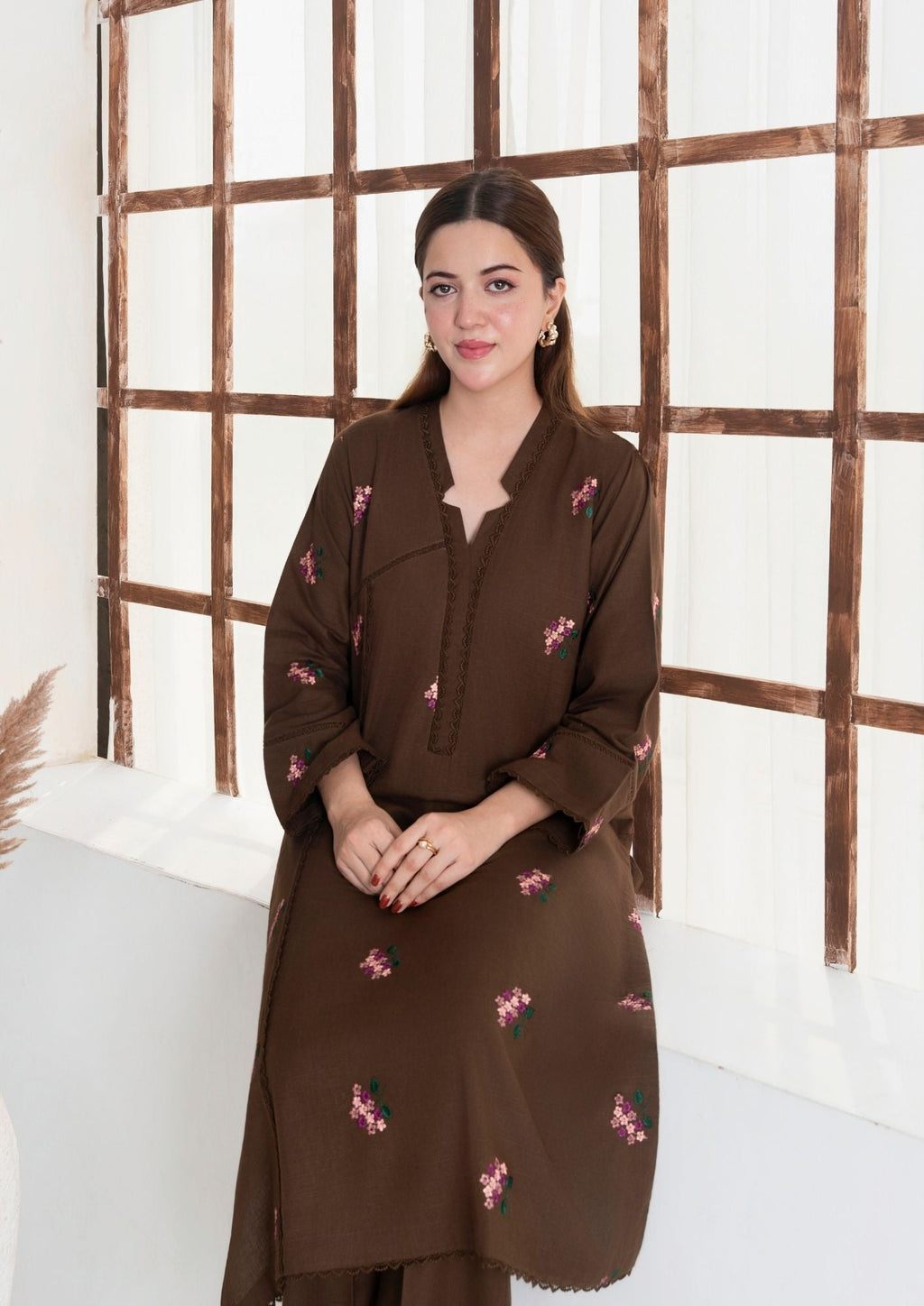 Yolo Pret Multi Embroidered Khaddar AML W25 0003 Women 2pcs