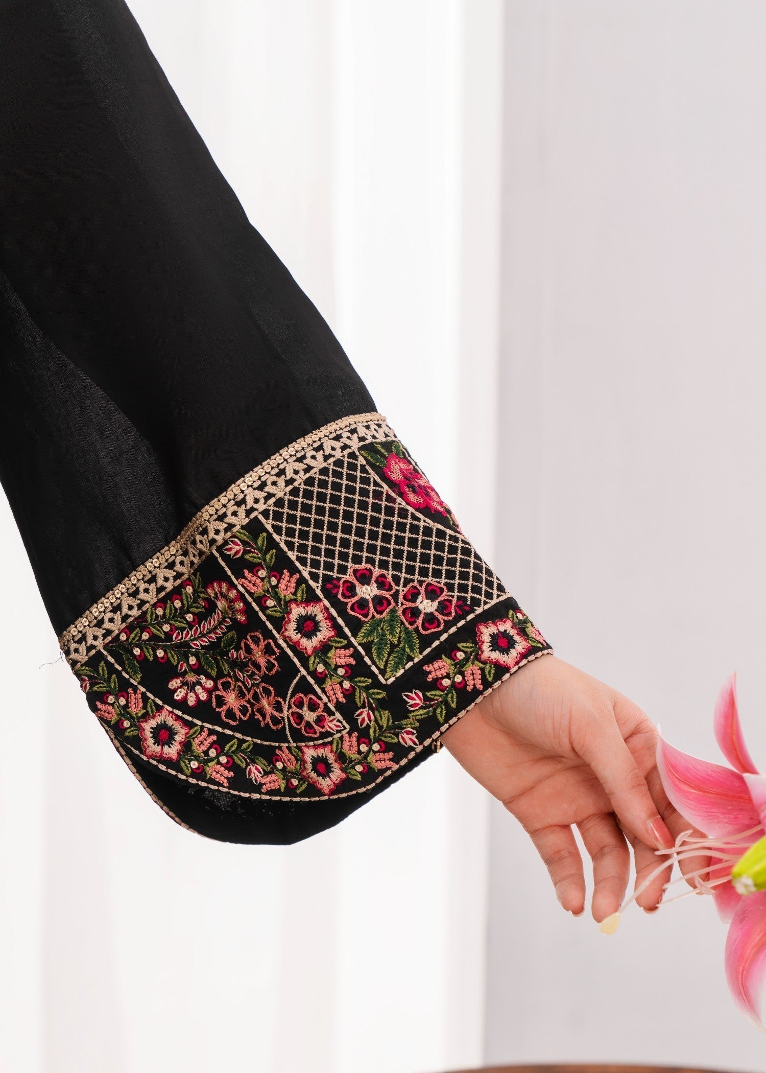 Sahibas By Mirza Virsa Black Women 3pcs