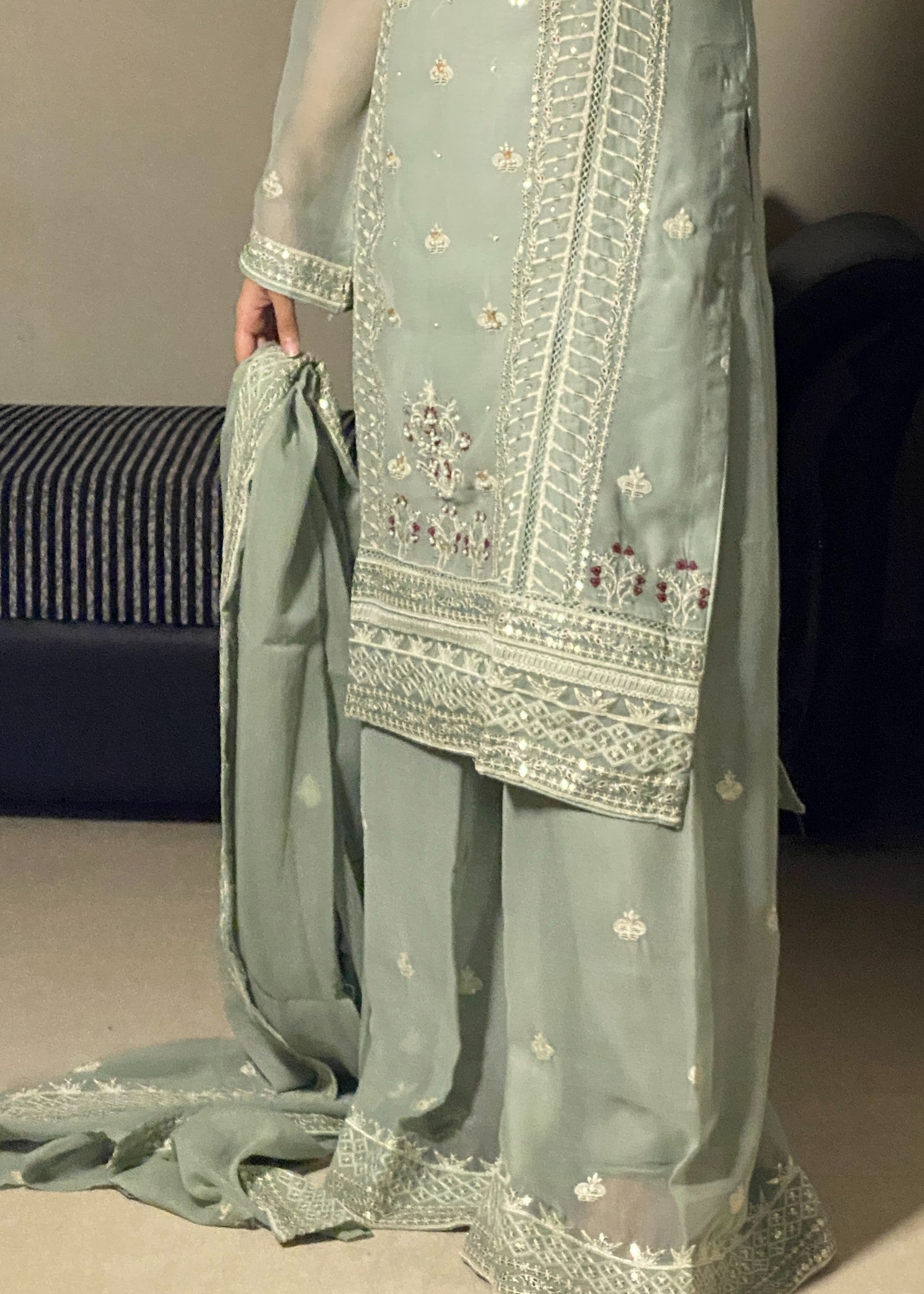 Four Season Boutique AIZAL TEA GREEN Women 3pcs