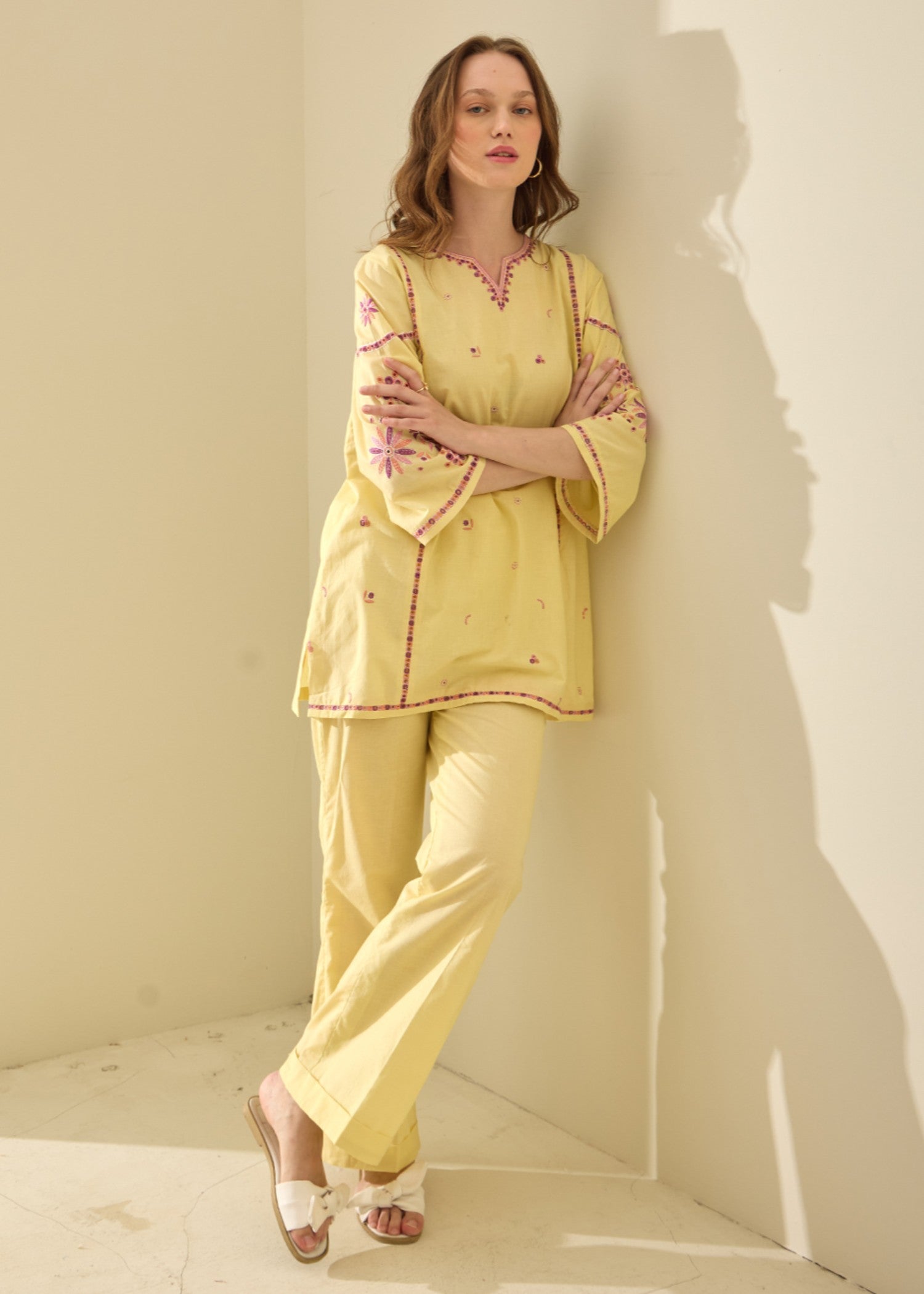 Kiara Ceryn – Embroidered Co ords Set Women 2pcs