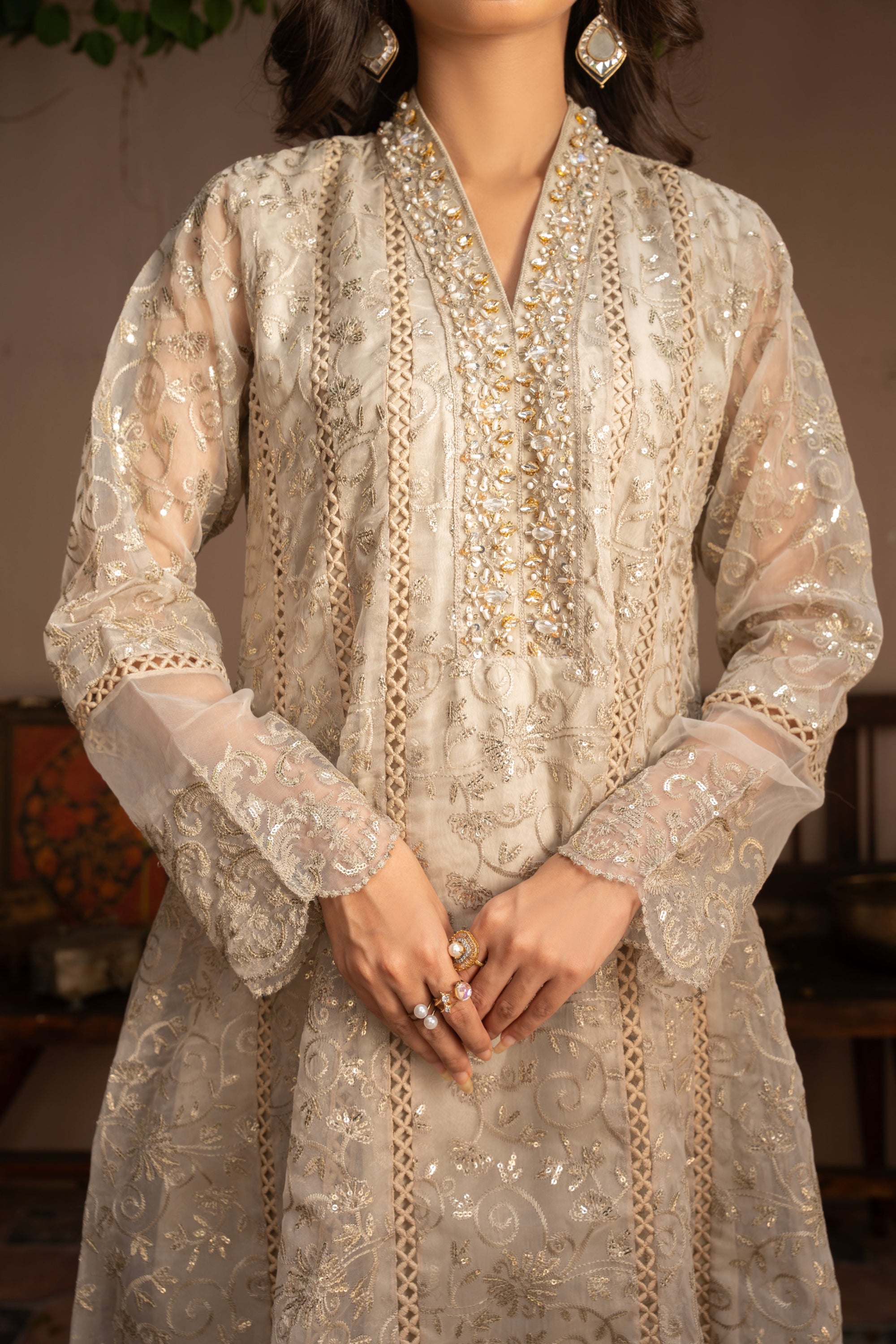 Manahils K 151 TAN BROWN Women 3pcs