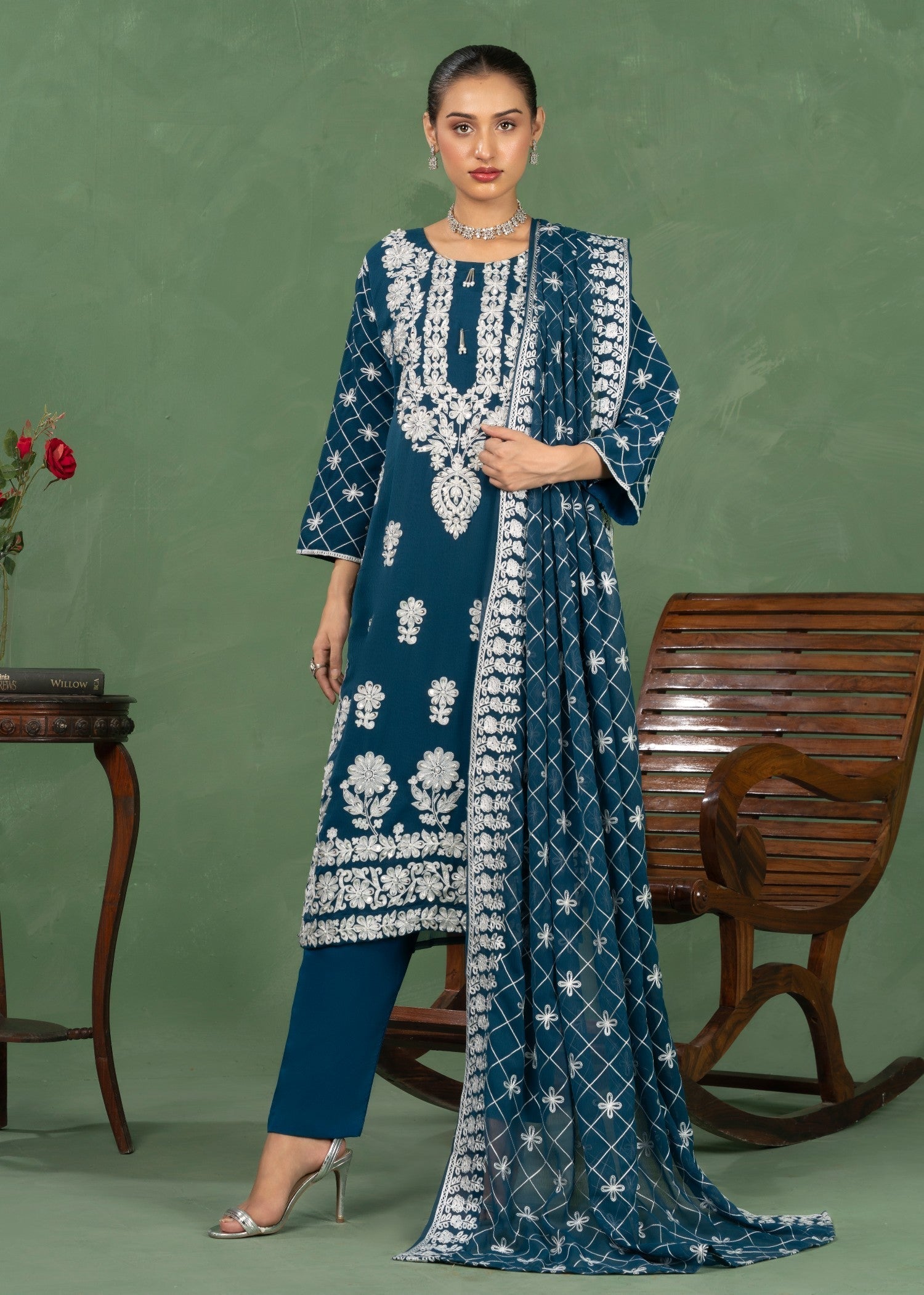 Four Season Boutique ZEWAR TEAL Women 3pcs