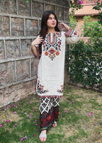 Tehzeeb Libas MEERAB CORD SET Women 2pcs