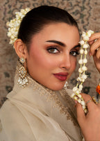 Maira Fashion Ivory Pishwas Women 4pcs