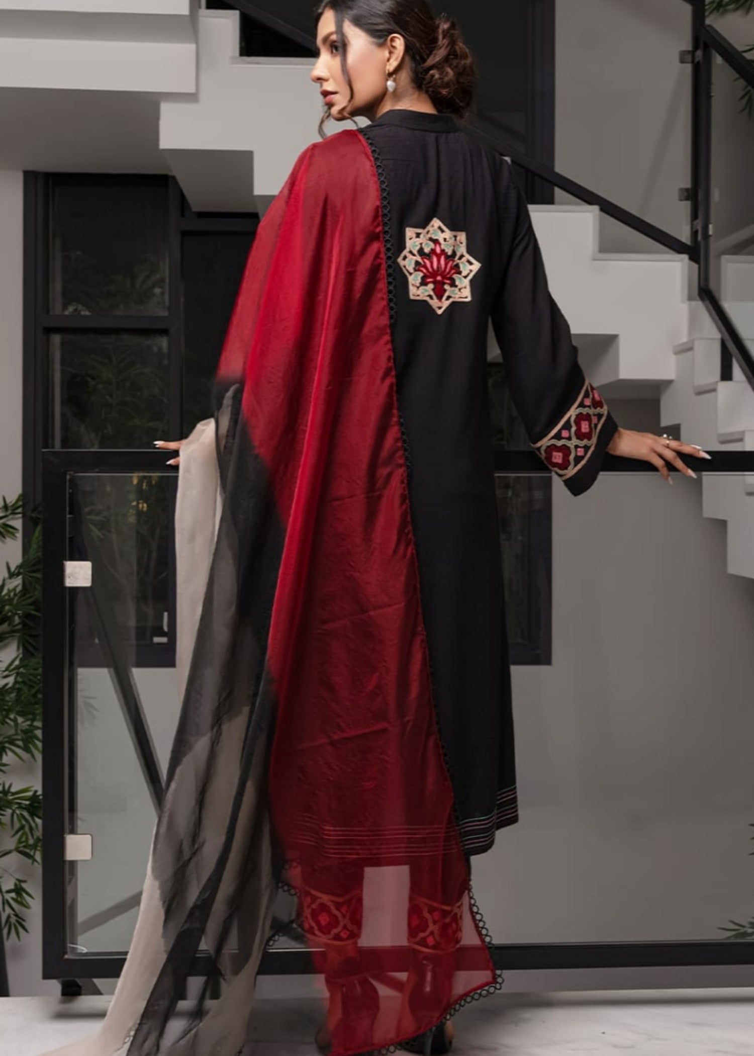 Gulabi Gota Misra Women 3pcs