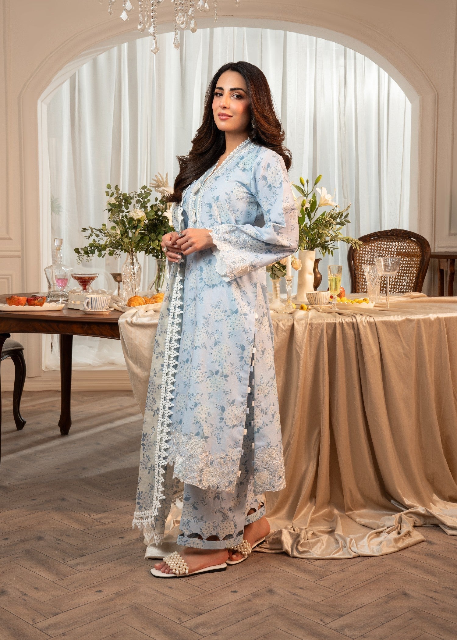 Maisa By Seven Star Printed Embroidered | MPT 2619 Women 3pcs
