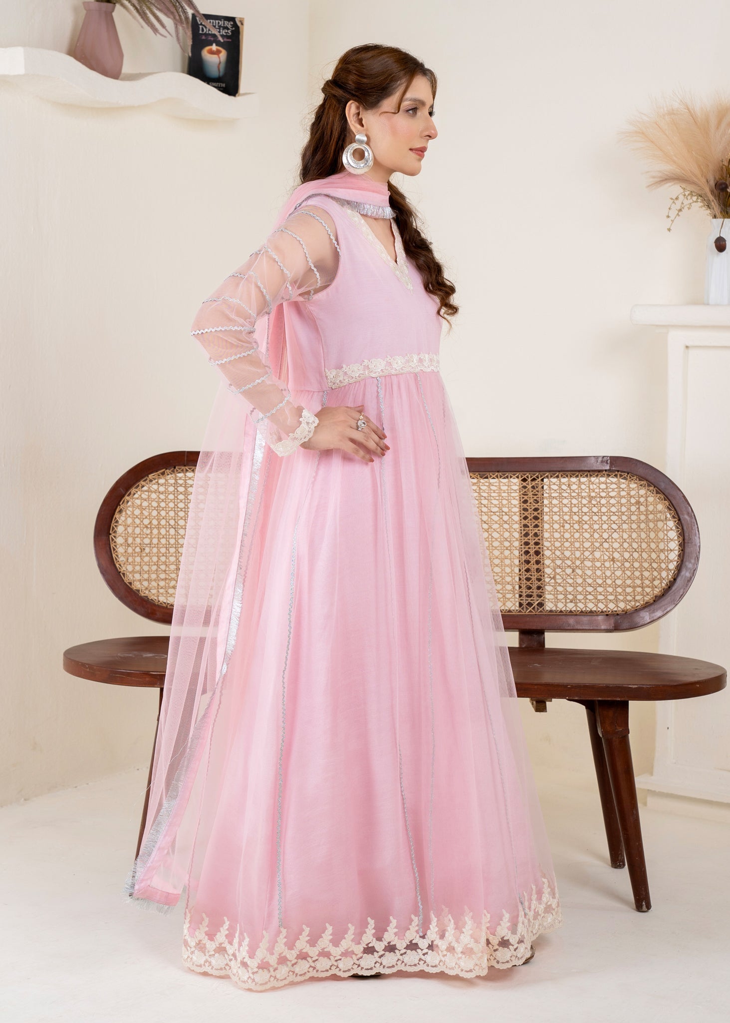 Mz By Mishu Zishu Wedding Edit MZ 007 Isabel (Baby Pink) Mishu Zishu Women 3pcs