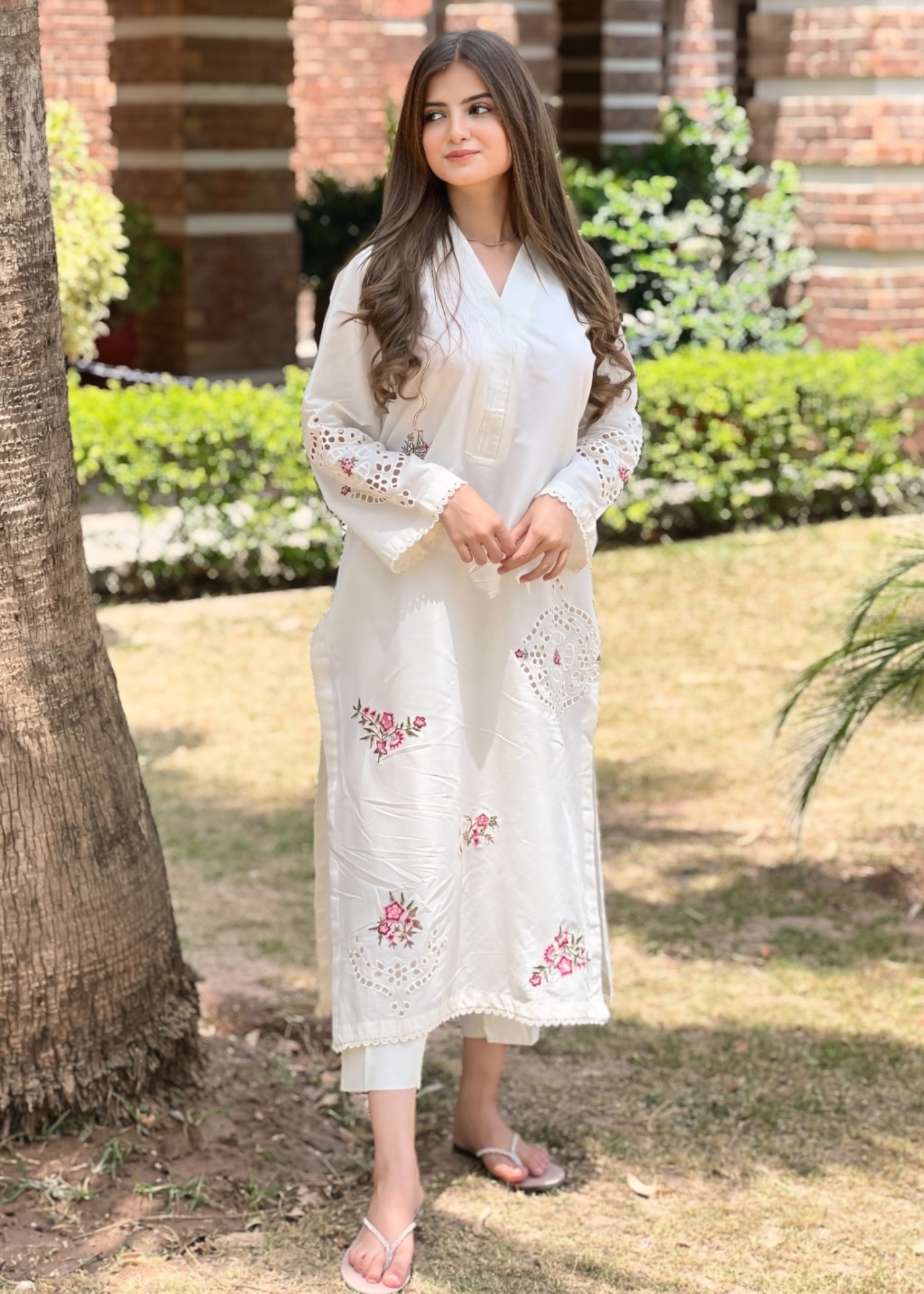 Sahibas By Mirza Wave Ivory Women 2pcs