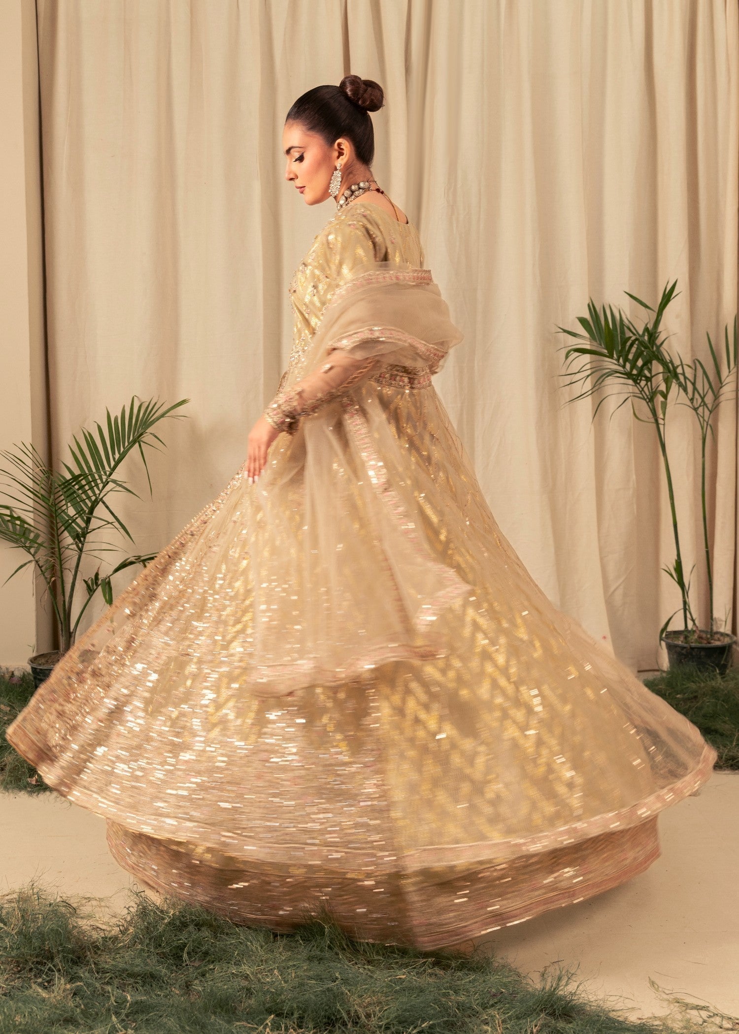 Four Season Boutique DILJAAN GOLD Women 3pcs