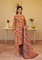 Gul Fashion Embroidered Lawn Kurta Set 13 Women 3pcs