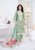 Safdar Embroidery Printed Pure Lawn Embroidered 16 Women 3pcs