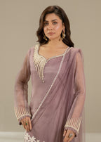 Khuda Baksh Creations Z 305 Lilac Women 4pcs