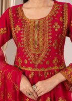 Four Season Boutique DOTTED GARRARA HOTPINK Women 3pcs