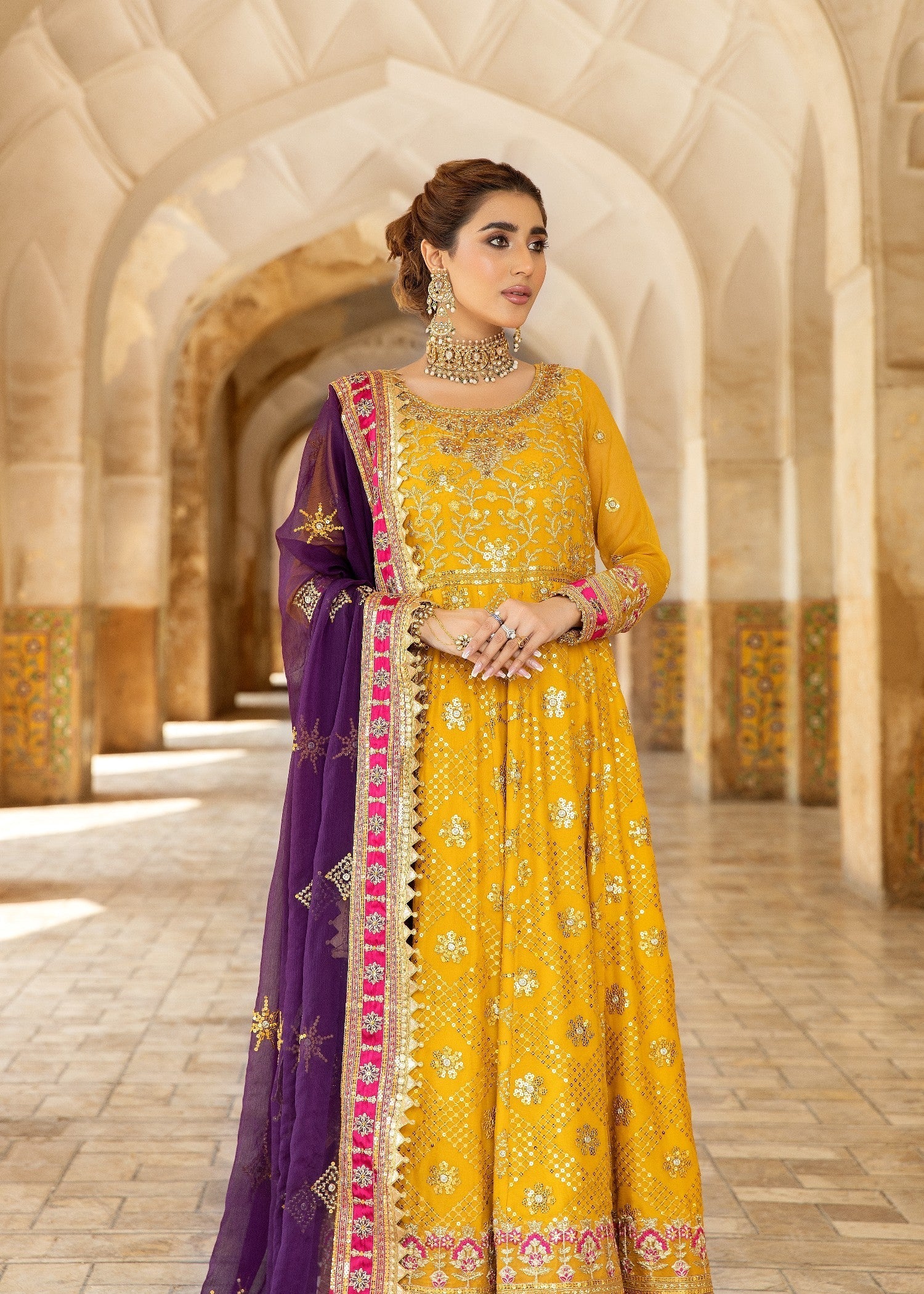 Mohagni MGM 06 CHIFFON Women 3pcs