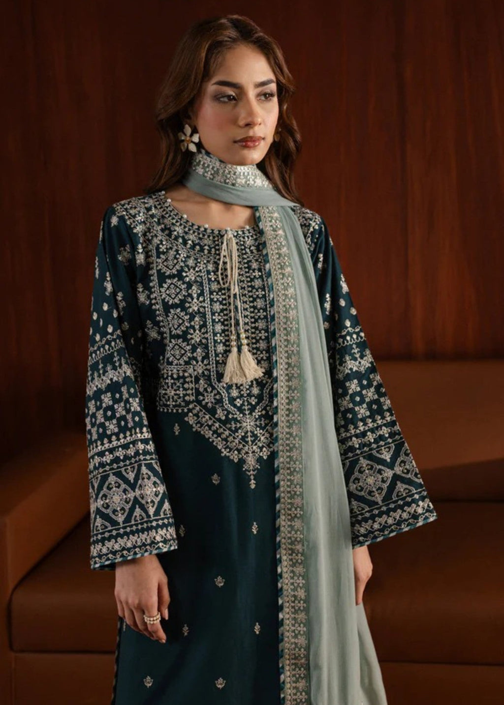 Chaudhary Arts Arzu Embroidered Women 3pcs